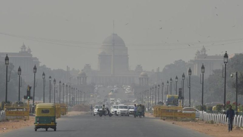 Delhi Pollution | Delhi के 8 इलाकों मे Air Quality खराब । Air Quality Index